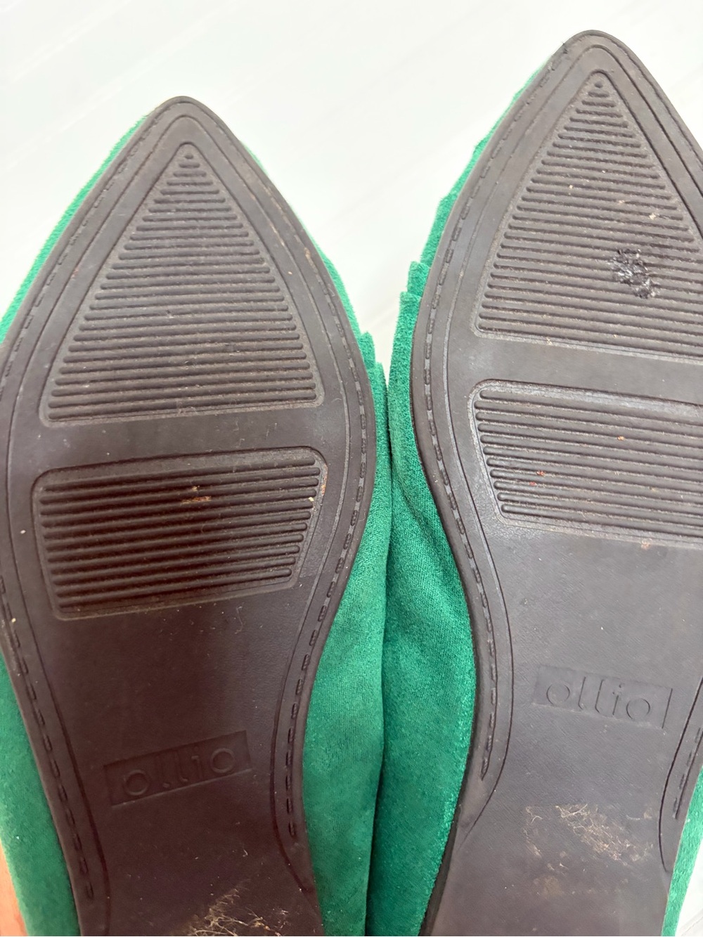 Ollio Faux Suede Ballet Flats - Picture 7 of 8